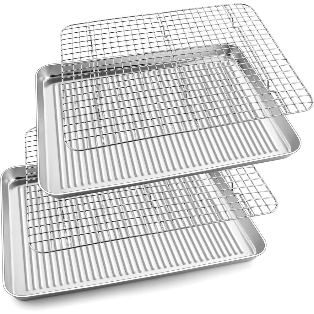 imageEfar 16x12 Stainless Steel Cookie Sheet