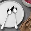 12-Piece Teaspoons, E-far 6.7 Inches Stainless Steel Small Spoons for Home Kitchen Restaurant, Mirror Polished & Dishwasher Safe(Round Handle)