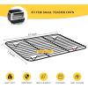 Cooling Rack Set of 2, E-far 1/2 Sheet Baking Racks for Oven Cooking Roasting Grilling, Non-stick 16.4” x 11.4” Wire Rack for Cookie Cake Bacon Meat Resting, Non-toxic & Easy to Clean(9.7” x 7.3”)
