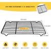 Cooling Rack Set of 2, E-far 1/2 Sheet Baking Racks for Oven Cooking Roasting Grilling, Non-stick 16.4” x 11.4” Wire Rack for Cookie Cake Bacon Meat Resting, Non-toxic & Easy to Clean(16.4” x 11.4”)