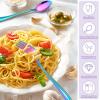 E-far 10-Piece Rainbow Toddler Utensils, Kid Stainless Steel Silverware Set, Children Safe Forks and Spoons Set for Self Feeding, Healthy & Non-Toxic, Mirror Polished & Easy to Clean(Rainbow)