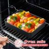 E-far 12.5 x 9.7 Inch Baking Pan, Nonstick Stainless Steel Rectangle Cake Pan for Baking Brownies Casseroles Lasagna, Stainless Steel Core & Nonstick Coating, Non-toxic & Oven Safe(2)