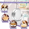 E-far 8 Inch Cake Pan Set of 2, Stainless Steel Round Baking Pans Tins Mold – Non-Toxic & Leak-Proof for Birthday Wedding Layer Tiered Cake, Easy Clean & Dishwasher Safe(9 Inch)