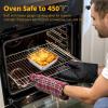 E-far 8 x 8-Inch Baking Pan with lid, Square Cake Brownie Baking Pans Stainless Steel Bakeware Set of 2, Non-toxic & Healthy, Easy Clean & Dishwasher Safe – 4 Pieces(2 Pans + 2 Lids)(2 Pans + 2 Lids)