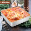 E-far 9×9 Inch Square Cake Pan, Stainless Steel Baking Pan for Lasagna Brownies Casseroles, Silver Square Bakeware for Oven Cooking, Non-Toxic & Rust Free, Dishwasher Safe, 2 Inch deep(1)