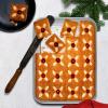 E-far Baking Pans Set of 3, Stainless Steel Sheet Cake Pan for Oven – 12.5/10.5/9.4Inch, Rectangle Bakeware Set for Cake Lasagna Brownie Casserole Cookie, Non-toxic & Healthy, Dishwasher Safe(Flat bottom)