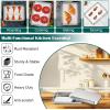 E-far Baking Sheet with Wire Rack (2 Pans + 2 Racks), Stainless Steel Cookie Sheets Pan & Cooling Rack for Baking Cookies Cake, Non Toxic & Heavy Duty, Oven & Dishwasher Safe, 12.4 x 9.7 x 1 Inch(9.4”x7.3”)