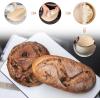 E-far Bread Proofing Basket Set of 2, 9 Inch Round Dough Bowls for Rising, Sourdough Bread Baking Supplies with Liners for Home and Professional Baking(Round)