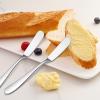 E-far Butter Spreader Knife Set of 6, 7-Inch Stainless Steel Cheese Dessert Knives for Kitchen Restaurant Party, Mirror Silver(Mirror Silver)