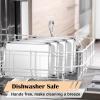 E-far Cookie Sheet for Baking, 18”x13” Stainless Steel Baking Sheet Pan for Oven, Large Non Toxic Metal Baking Tray for Cake Cookies, Healthy & Rust Free, Mirror Finish & Dishwasher Safe, 1 Pack(4)