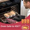 E-far Mini Loaf Pan Set of 4, Small Stainless Steel Bread Baking Pans for Oven, 6.3 x 3.5 Inch Tiny Meatloaf Pans for Homemade Bread Pound Cake Brownies, Non-toxic & Dishwasher Safe(Set of 3)
