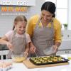 E-far Mini Muffin Pan – 24-Cup Nonstick Carbon Steel Cupcake Tin for Perfect Mini Muffins & Cupcakes, Warp-Free for Even Baking & Easy Release, Oven & Dishwasher Safe(1)