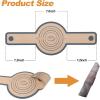 E-far Silicone Bread Sling for Dutch Oven, 2-Piece Reusable Silicone Bread Baking Mat with Long Handle, Non-Stick & Easy to Clean, Ideal for Transferring Sourdough