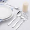 E-far Silverware Set for 8 | 40-Piece Heavy Duty Stainless Steel Flatware Cutlery Set, Metal Eating Utensils Includes Spoons and Forks Knives, Mirror Polished & Dishwasher Safe(20)
