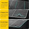 E-far Small Baking Cooling Rack Set of 2, Stainless Steel Metal Roasting Cooking Racks, Size – 9.7″x7.3″, Non Toxic & Rust Free, Fit for Toaster Oven, Dishwasher Safe(15.3”x11.25”)