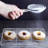 E-far Small Baking Cooling Rack Set of 2, Stainless Steel Metal Roasting Cooking Racks, Size – 9.7″x7.3″, Non Toxic & Rust Free, Fit for Toaster Oven, Dishwasher Safe(11.6″ x 9″)