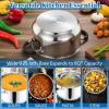 E-far Stainless Steel Stock Pot, 8 Quart Large Cooking Pot with Glass Lid for Boiling Pasta Soup Sauce, Tri-Ply Induction Thick Base for All Stoves, Cool-Touch Handles & Dishwasher Safe(8 Quarts)