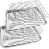 E-far 16”x12” Stainless Steel Cookie Sheet