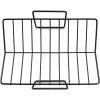 E-far Turkey Roasting Rack, Stainless Steel Rib Rack for Roasting, Grilling and Smoking, 14.4 x 10 inches, V Shaped & Heavy Duty, Dishwasher Safe (Large)(Black)
