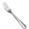 Hammered Dinner Forks Set, E-far 6-Piece Stainless Steel Salad Flatware Forks Use for Home, Kitchen, Restaurant, Round Edge & Mirror Polished, Dishwasher safe – 7.9 Inches(7.9 Inches)