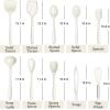 E-far Silicone Cooking Utensils Set, 24Pcs Heat Resistant Kitchen Utensil with Holder, Silicone Kitchen Tools with Spatula Turner Spoon Tongs Whisk, Non-Toxic & Dishwasher Safe (Black)(White)