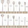 E-far Silicone Cooking Utensils Set, 24Pcs Heat Resistant Kitchen Utensil with Holder, Silicone Kitchen Tools with Spatula Turner Spoon Tongs Whisk, Non-Toxic & Dishwasher Safe (Black)(Khaki)