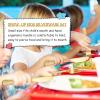 E-far 12-Piece Kids Silverware, Stainless Steel Toddler Preschooler Utensils with Adult Look, Hammered Flatware Includes 4 Forks 4 Spoons 4 Knives, Safe for Self Feeding, Non-Toxic & Dishwasher Safe(Gold)
