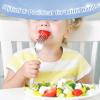 E-far 12-Piece Toddler Silverware, Stainless Steel Kids Utensils Forks and Spoons, Children Safe Mirror Polished Metal Cutlery Set for Self Feeding, 6 Forks & 6 Spoons(Rainbow)(Silver)