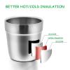 E-far Cups for Toddlers Kids, 6 Ounce Stainless Steel Insulated Tumblers for Children Preschoolers, Training & Transition, Double Wall & Shatterproof, Mirror Polished & Dishwasher Safe – 6 Pack(6 Count (Pack of 1))