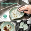 E-far Spoon Rest, Ceramic Spoon Holder for Stove Top, Heat-Resistant | 5 Inch Utensils Rest for Coffee Bar & Kitchen Counter Decor, Fits Ladles & Spatulas, Dishwasher Safe, Matte Black(Green)