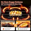E-far 11.8” Air Fryer Basket for Oven, 3 Pcs Stainless Steel Air Fryer Rack(2)