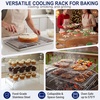 E-far 5-Tier Collapsible Cooling Racks for Cooking and Baking, 15”x10”(5)