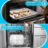 E-far Large Baking Sheet with Wire Rack, 20″ x 14″ (1 Pan +1 Cooling Rack)(12.5″x9.5″)