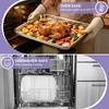 E-far Large Baking Sheet with Wire Rack, 20″ x 14″ (1 Pan +1 Cooling Rack)(20″x14″)