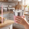 E-far Stainless Steel Cups for Kids 8oz(4 Pack), Children’s Pint Cups